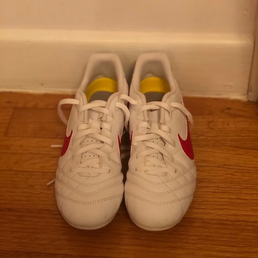 Brand new white nike cleats!